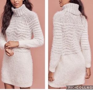 Sleeping On Snow Shelby Eyelash Sweater Dress